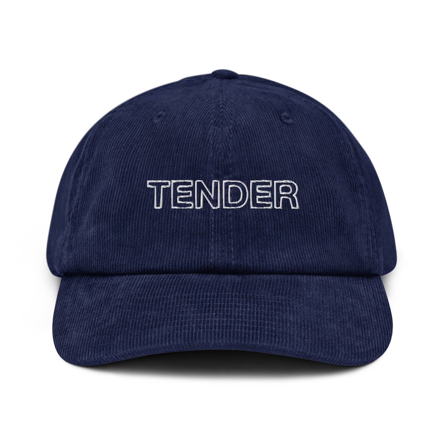 TENDER Logo Corduroy Dad hat